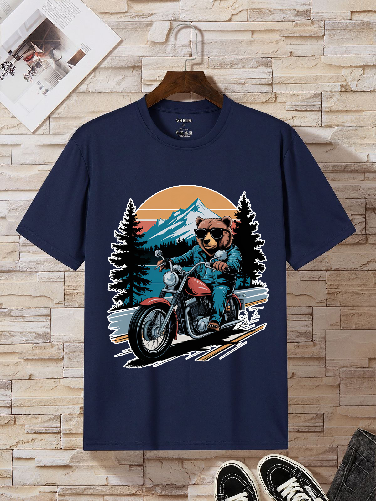 bear rider adventure graphic t shirt bear rider adventure graphic t shirt