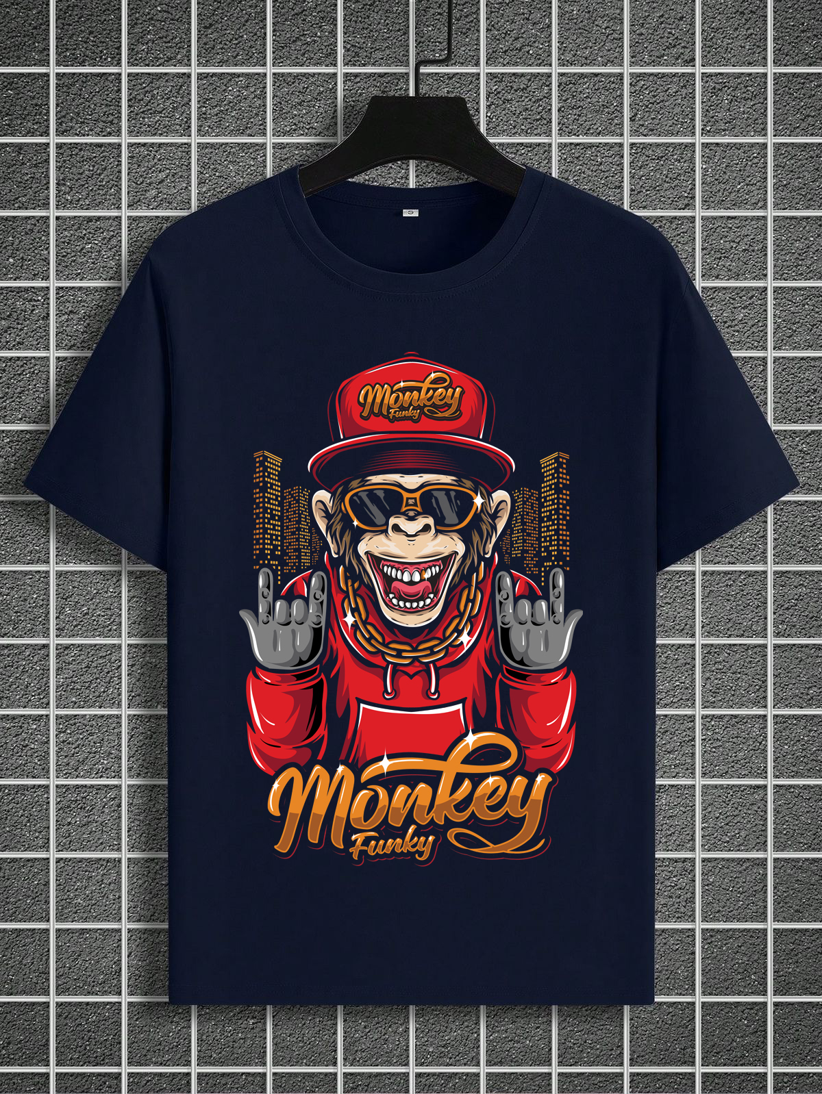 monkey funky urban graphic t shirt – hip hop streetwear unisex tee monkey funky urban graphic t shirt – hip hop streetwear unisex tee