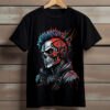 cyberpunk punk skull mohawk graphic t shirt – edgy streetwear unisex tee cyberpunk punk skull mohawk graphic t shirt – edgy streetwear unisex tee