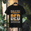 motivational quote t shirt – "wake up with determination, go to bed with satisfaction" motivational quote t shirt – "wake up with determination, go to bed with satisfaction"