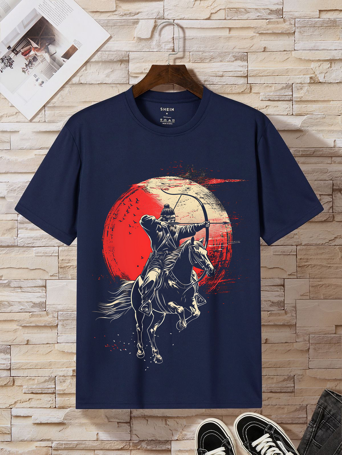 warrior archer on horse graphic t shirt warrior archer on horse graphic t shirt
