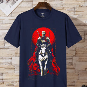 medieval knight valor graphic t shirt