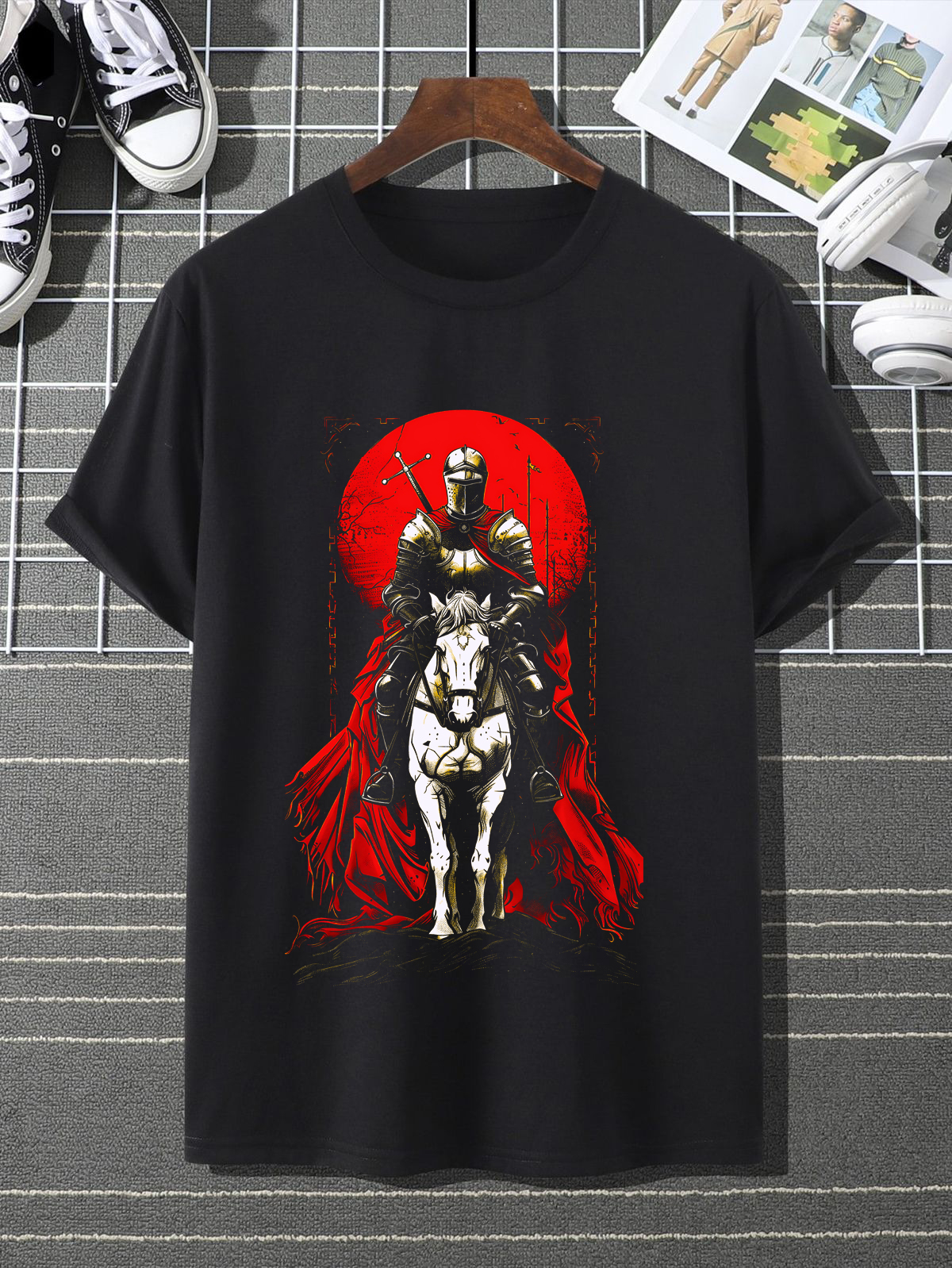 medieval knight valor graphic t shirt medieval knight valor graphic t shirt