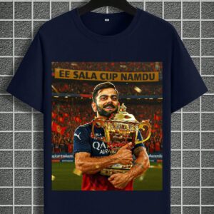champion’s glory cricket t shirt – trophy celebration edition